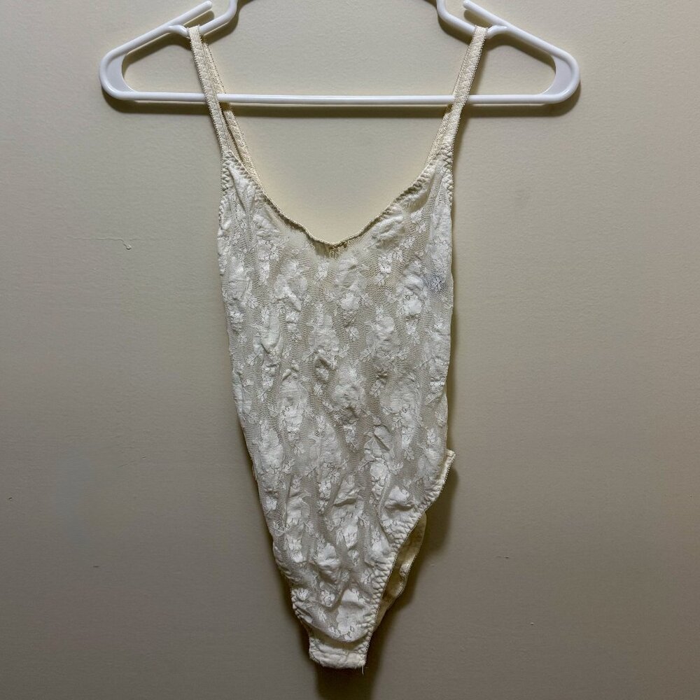 Christian Dior Intimates Sleeveless Lace Bodysuit, One Size